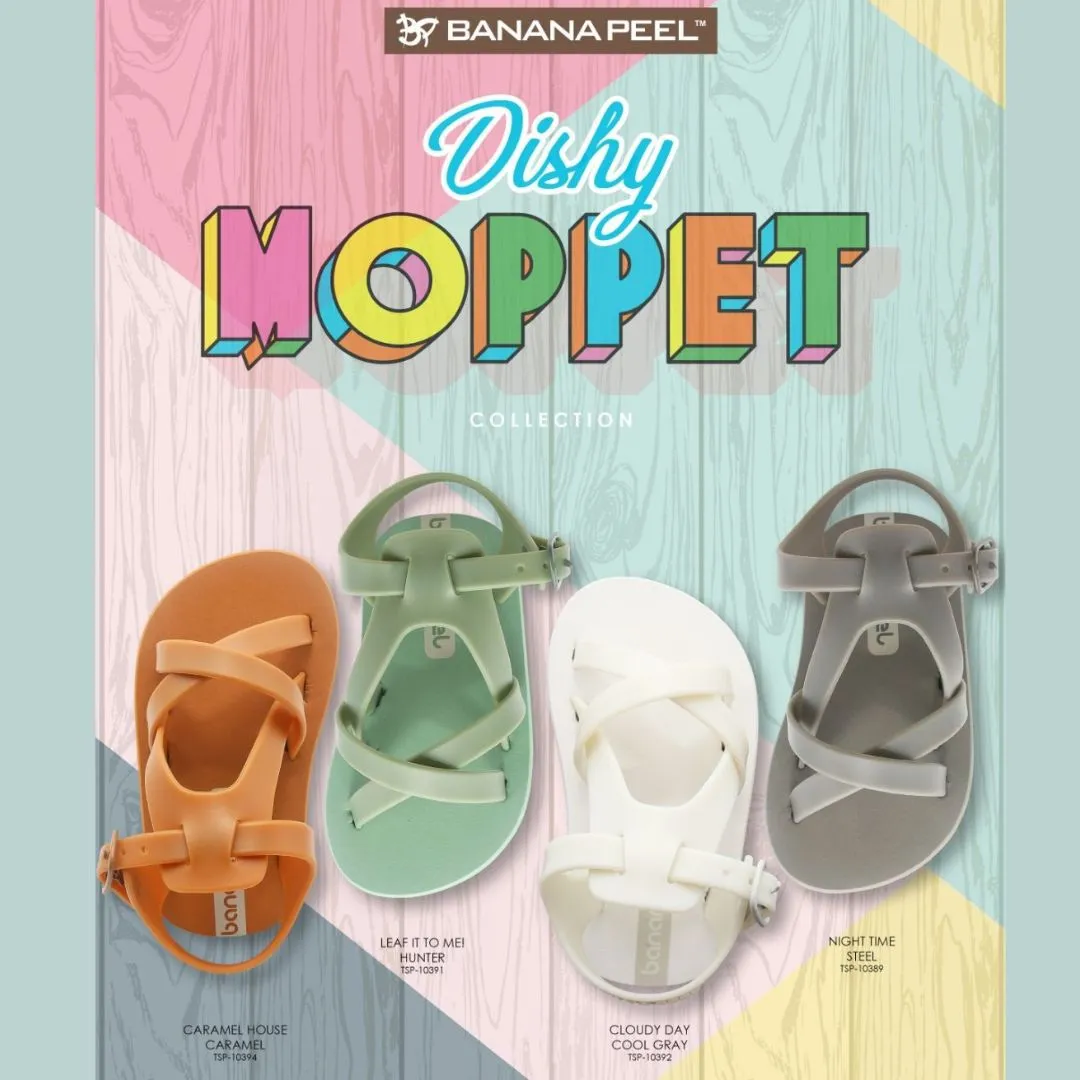 Banana Peel Slippers for Toddlers - DishyMoppet Caramel House