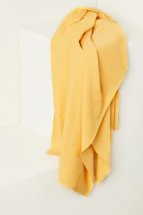 Blonde Yellow Organic Gem Pointelle Knit | Mind The Maker | By The Half Yard
