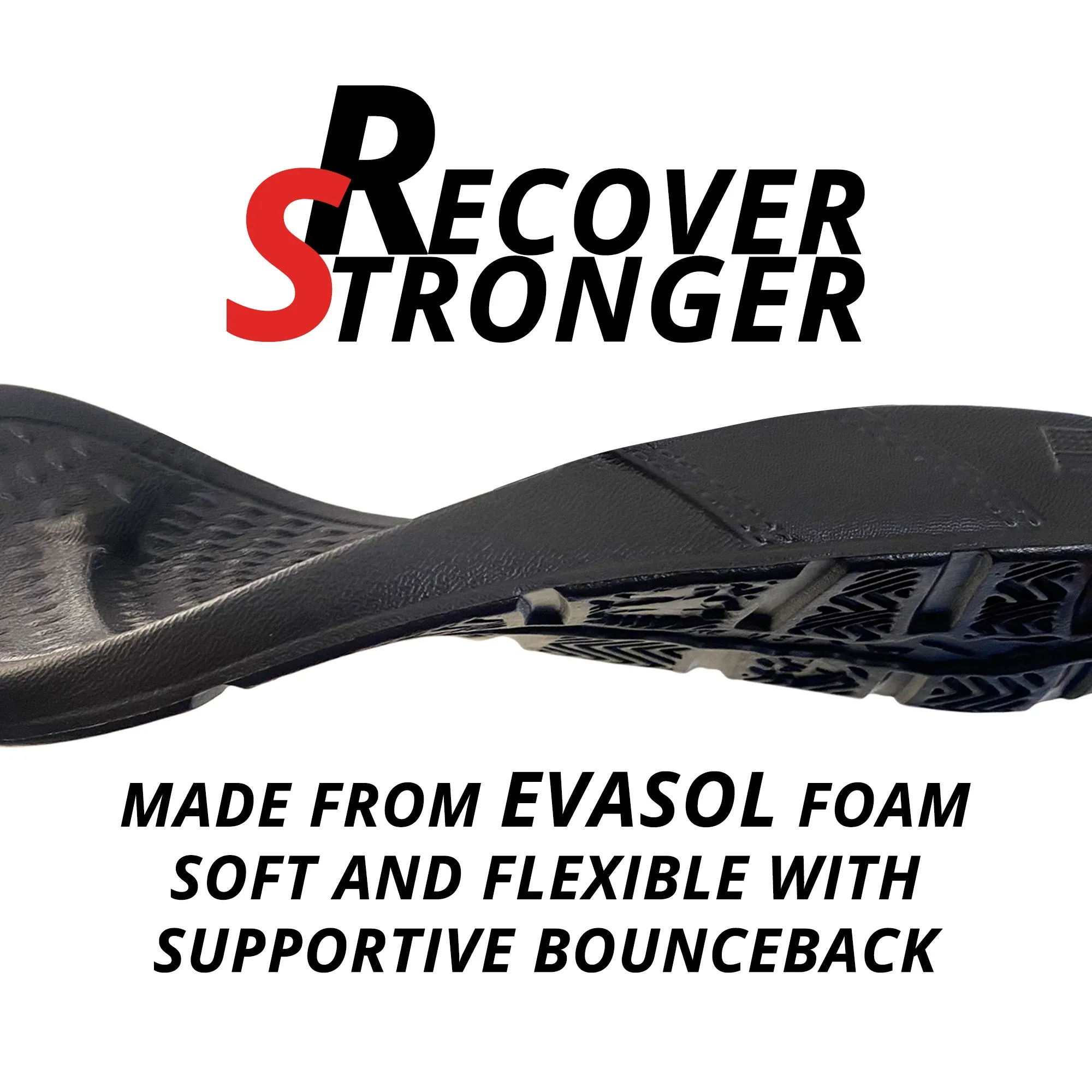 Cascade - Eclipse Black Flip Flop