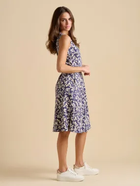 Floating Daisy Knee Length Dress