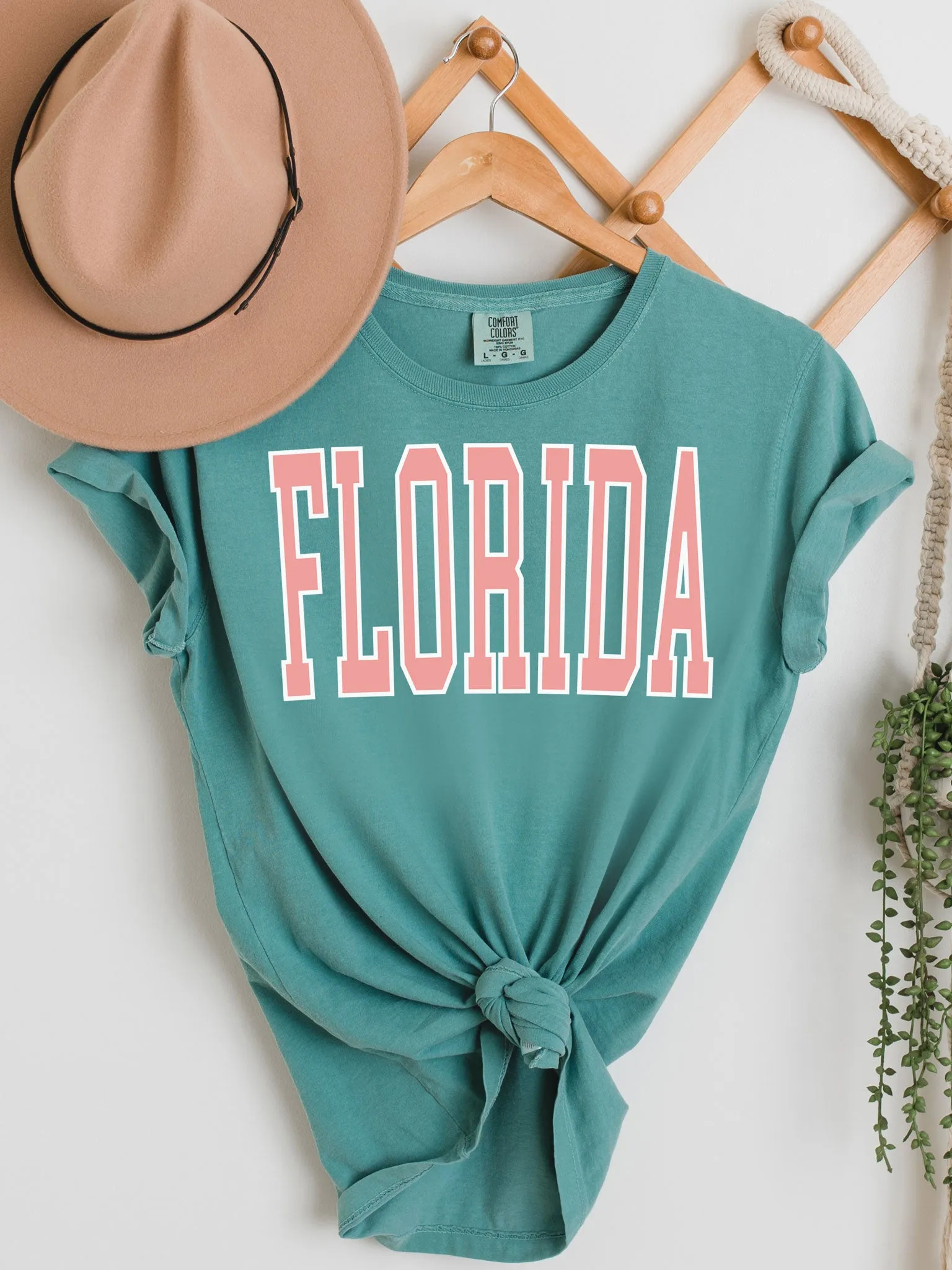 Florida Comfort Colors® Tshirt - Peach Ink